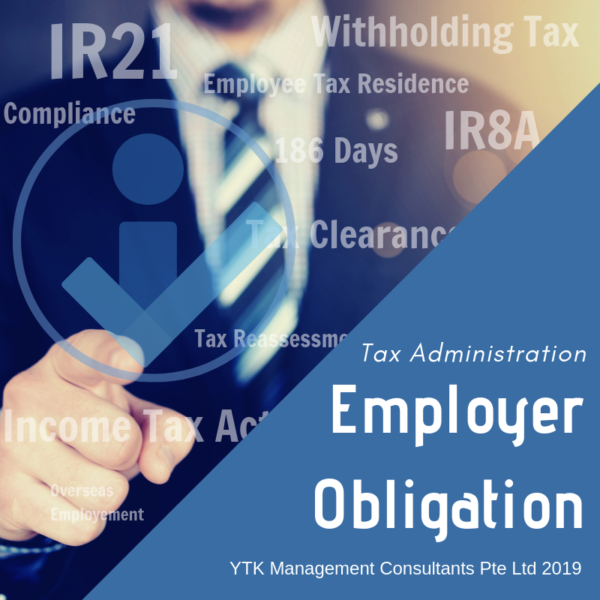 Employer Obligation for Singapore Tax Administration